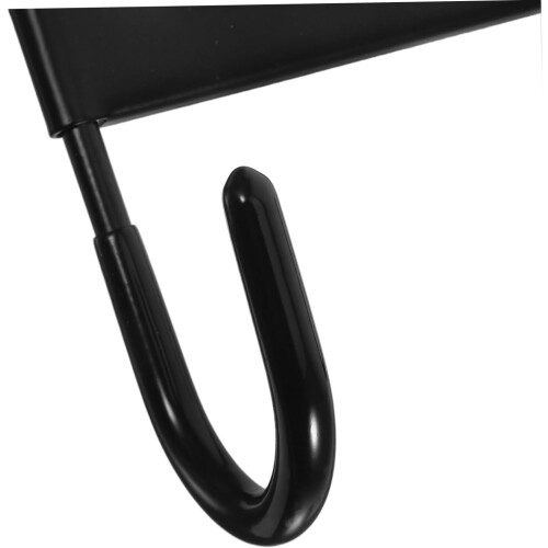 Iron Board Holder For Wall-Mounted Ironing Board Hanger Black Space-Saving Laundry Storage Rack 1