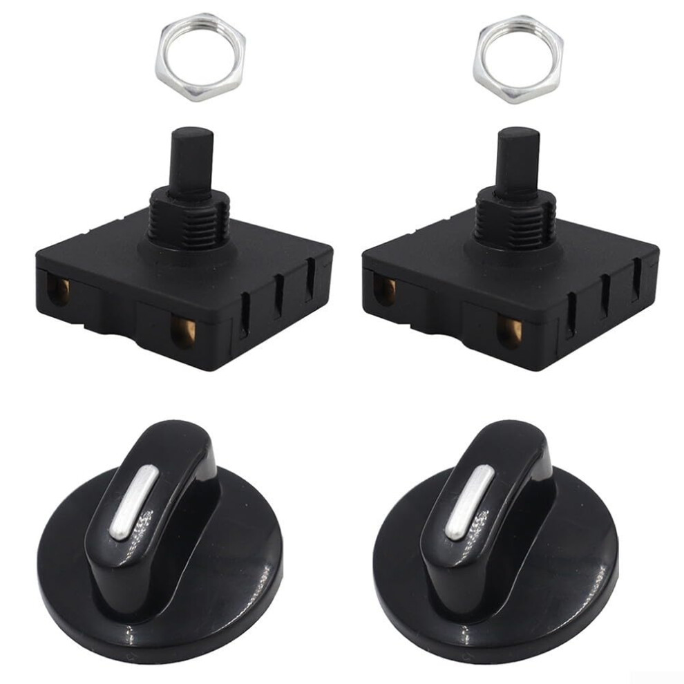 Reliable 4 Position Speed Selector Switch For Fans And Heating Devices - 120V/250V Type A 9016109161345