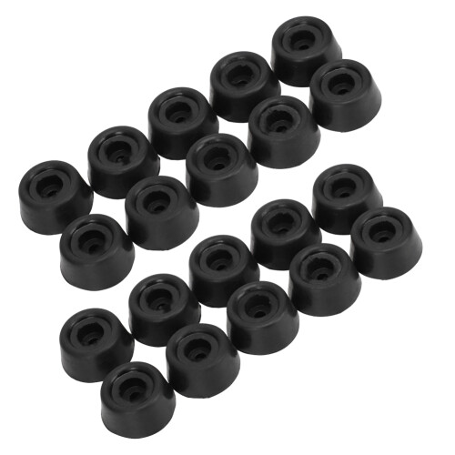 20PCS Durable Gummi Billard Pool Queue Bottom 1