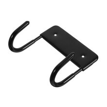 Wall Mounted Ironing Board Holder Heavy-Duty Organizer For Laundry Rooms Tool-Free Mounting Space-Saving Black