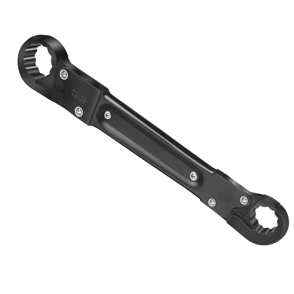 Angle Stop Wrench Set With Adjustable Jaws, Rustproof Coating Plated Steel, Double Ended Wrench For Bathroom And Kitchen 9084446162844