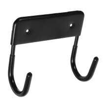 Garage Storage Hook Rack Ironing Board Hanger For Wall-Mount Ironing Board Racks Black Metal