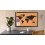 World Map Cork Board in Black Wooden Frame, 60x40 cm 2