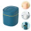 1Pc Blue Plastic Mini Trash Can Household Ash-Bin with Pop Lid 5