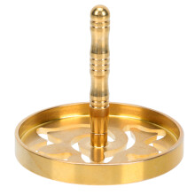1Pc Golden Copper Incense Press DIY Mold Removable Seal for Home Use