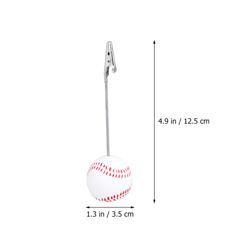 5St Clip Tafelhouder Honkbal Model Veelzijdig 1