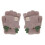 1 paar kinder plüschhandschuhe warm halbfinger khaki für draußen 7