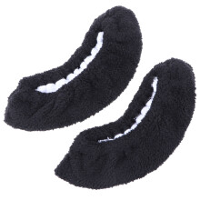 2 paar elastische Schlittschuh-Überzieher für Kinder, Plüsch, saugfähig