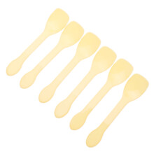 100 stuks transparante plastic lepels voor , ijs en dessert