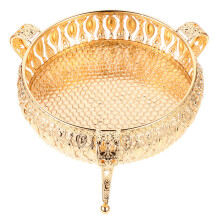 1St Stijlvolle Gouden Snackplate Metaal Voor Huis En Party