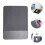 Wireless 10W Charging Mouse Pad Black PU Material Non-Slip Gaming Pad 4