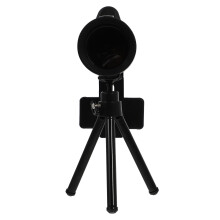 1 set lichtgewicht monoculaire verrekijker telefoons (zwart)