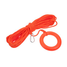 High Strength Floating Rescue Rope With Hook Adjustable Lifesaving Rope For Lakes And Pools Durable Polypropylene Floats