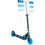 NEBULUS SCOOTER Black and Blue - Chrome Finish 3