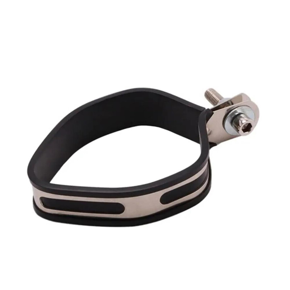 Universal Motorcycle Exhaust Clamp Exhaust Pipe Support Bracket Fixed Ring Hanger Band Fixture Type C Motorbike 9393856065387