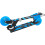 NEBULUS SCOOTER Black and Blue - Chrome Finish 4