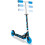 NEBULUS SCOOTER Black and Blue - Chrome Finish 6