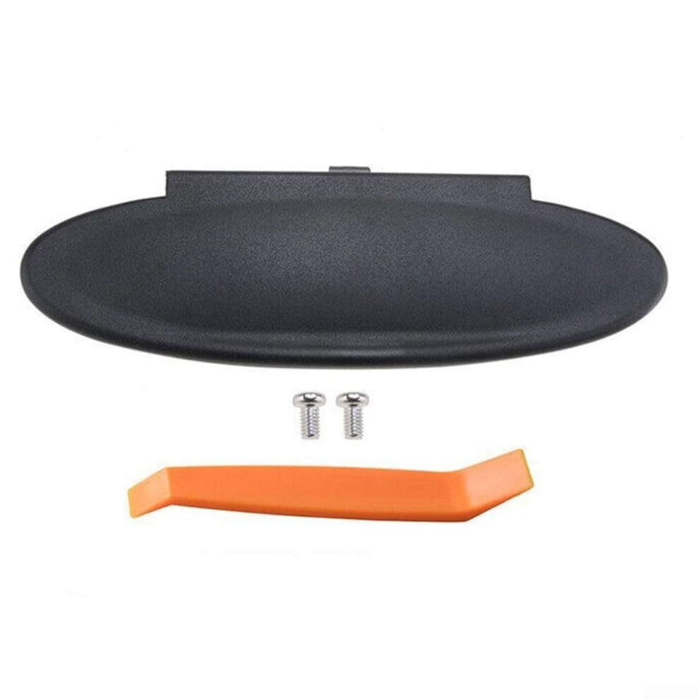 Sun Visor Makeup Mirror Cover For Porsche Cars, Porsche Model Compatibility Black 9393856065691