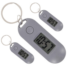 3-teiliges schlüsselanhänger-uhr-set mit digital- und armbanduhr