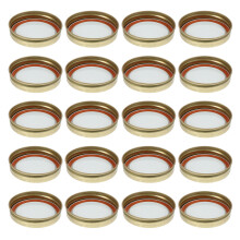 20 Stuks Mason Pot Goudkleurig