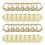 20 Stuks Mason Pot Goudkleurig 7