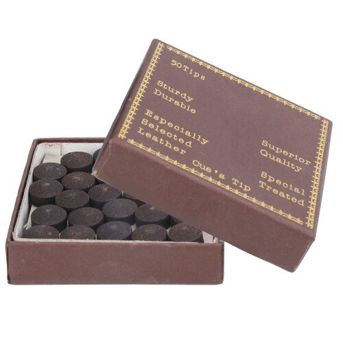 50 teile/schachtel 12mm Queue Tipps Kit Snooker 1