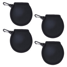 4 stücke golfreinigungsbeutel, wischbeutel für bälle und handschuh