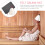 1Set Thicken Sauna Hoed Vilten Bescherming Voor Haar 9