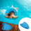 Blue Eva Kids Swimming Kickboard Lightweight Training Aid 5