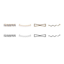8Paren Paar Stijlvolle Metalen Schoenveter Charms DIY