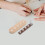 3 nagelstandaards met acryl basis, magnetisch, herbruikbaar 3