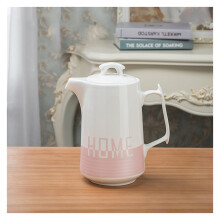 Iced Tea Pitchers Large Capacity Ceramic Pitcher With Double Buckle Lid Pink Hot Cold