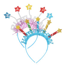 2 geburtstags-headbands, haaraccessoires für parties