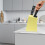 Kitchen Utensil Drawer Organizer Yellow Holder 7