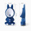 adjustable baby boy urinal stand detachable dark blue for potty training 2
