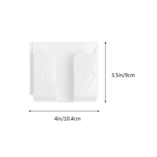 usb wall socket with phone charging bracket white 1