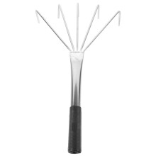 stainless steel flat rake for sand dust ash and tiles