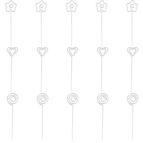 Silver Fruit Forks For Home Party Use 15pcs Practical Design