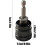 RV Stabilizer Jack Drill Adapter - High-Strength Alloy Socket Adapter For Hand Drill, Multi-Angle Adjustable RV Camping 5