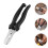 Metal Chestnut Opener Nut Cracker Tool Walnut Sheller Cutter 11