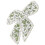 1Groene Strik Patch Strijkbaar Met Jeans En Hoeden 3