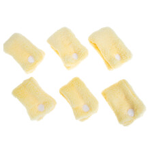 6 stuks coral fleece haarkrultang voor vrouwen, haarrolletjes
