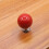 2Pcs Red Ceramic Round Drawer and Cupboard Knobs Pull Handles 8