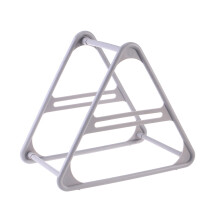 kleiderbügel-wäscheklammern-halter aus kunststoff, abnehmbar (grau)