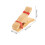2 Pcs Drafting Of Measuring Supplies Clips Solid Wood 2