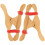 2 Pcs Drafting Of Measuring Supplies Clips Solid Wood 8