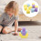 10 -Blöcke 5 cm , geometrisch, für Kinder und Lehrer 11