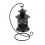 Moroccan Style Hanging Candle Holder Tea Light Stand - Black 6