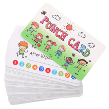 150pcs school encouragement cards for kids multipurpose punch cards