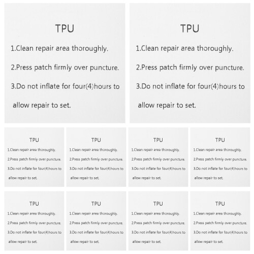 2 sets tpu repair patch for inflatable products adhesive sticker 1
